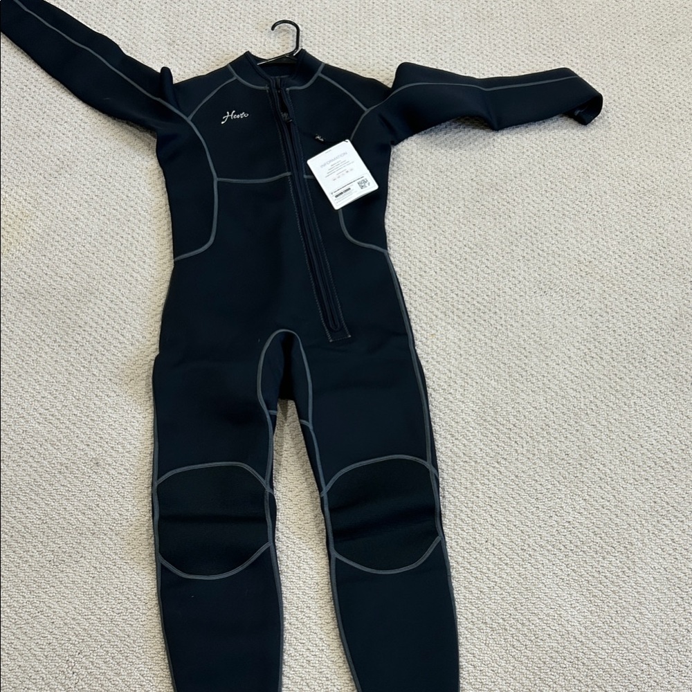 Unisex Black Wetsuit